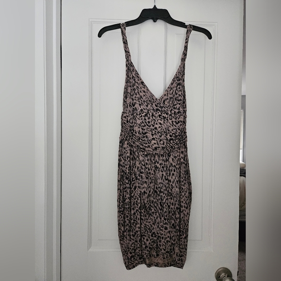 Guess Black and Tan Cheetah Dress - Picture 2 of 2